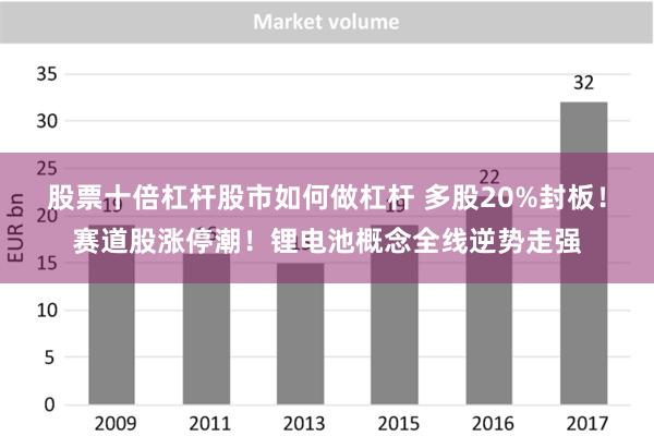 股票十倍杠杆股市如何做杠杆 多股20%封板！赛道股涨停潮！锂电池概念全线逆势走强