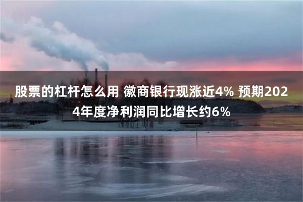 股票的杠杆怎么用 徽商银行现涨近4% 预期2024年度净利润同比增长约6%